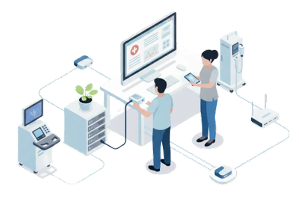 ネットワークインフラ構築イメージ画像