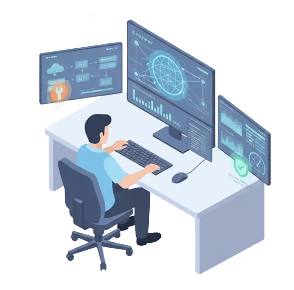 ネットワーク管理イメージ画像