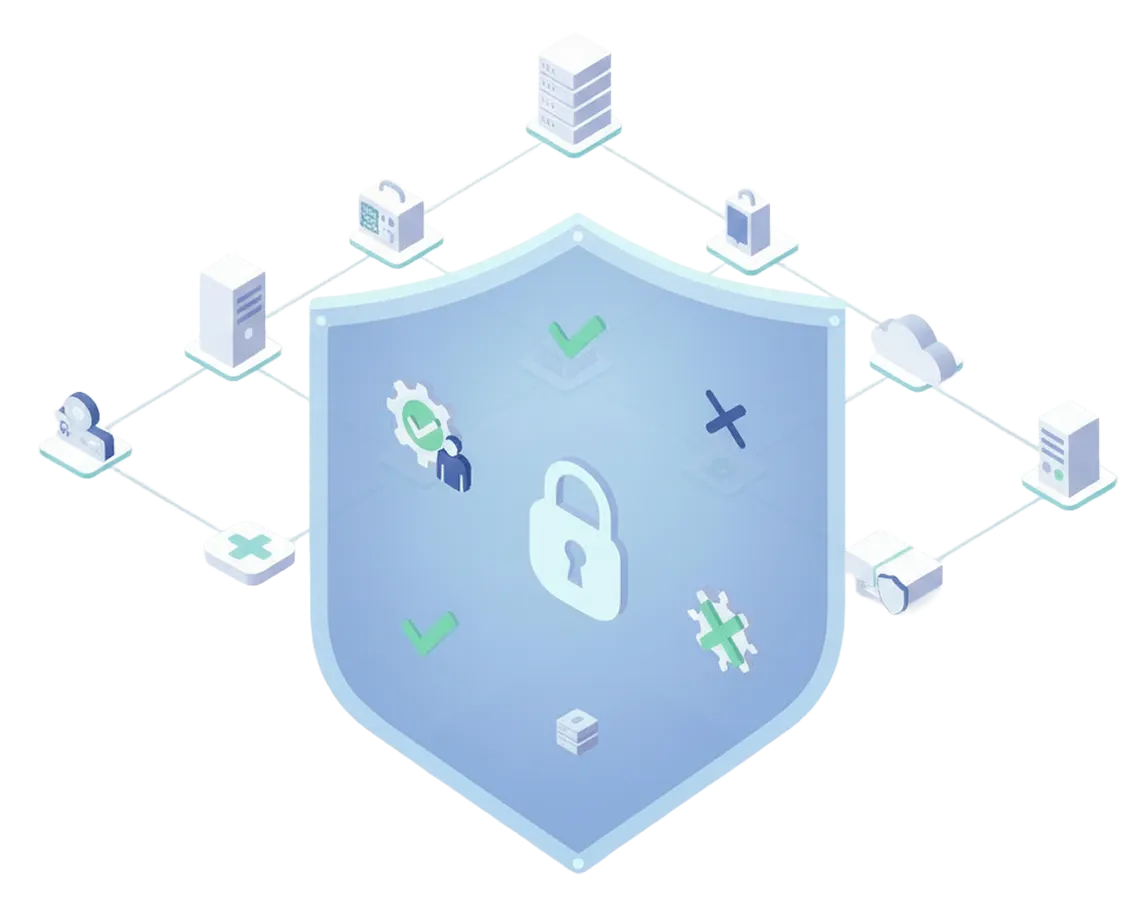 サイバーセキュリティ管理イメージ画像